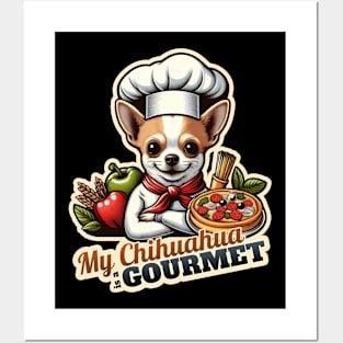 Chihuahua Chef Posters and Art